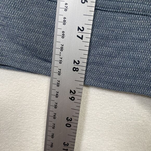 Lululemon Surge Warm Half Crew Long Sleeve Shirt Men’s Large Blue Reflective Run - Picture 7 of 8